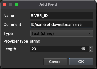 Edit Attribute table. Step 2: Add a column to the attribute table manually, part 2.